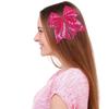 Fermacapelli a coda di rondine con paillettes ricamate per bambini, per cheerleading
