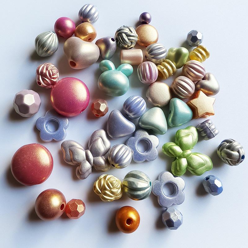DIY Mixed Color Acrylic Beads for Jewelry Making