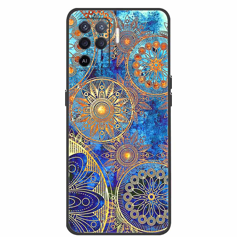 For Coque OPPO Reno5 Lite Case Shockproof Soft silicone TPU Back Cover For Oppo Reno 5Z 5 Lite Phone Case 5Lite CPH2205 Fundas