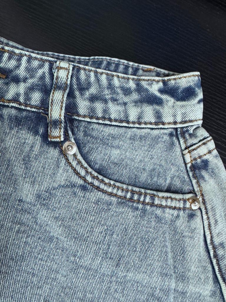 Shorts en jean déchirés taille haute à franges pour femmes style européen et américain 2024