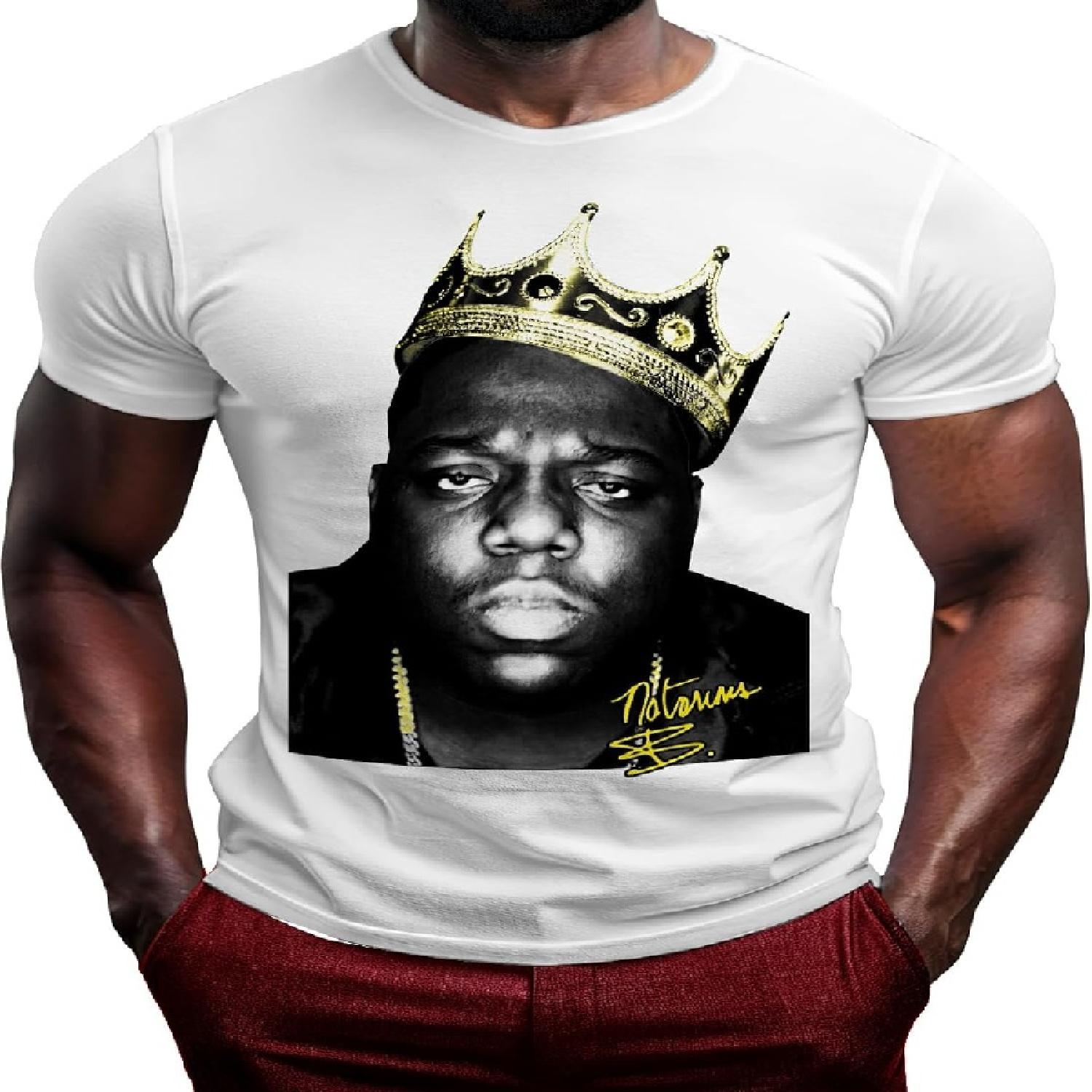 

Swag Point Men’s Graphic T Shirts – 100% Cotton Short Sleeve Urban Trendy Fashion Casual Tops Streetwear Hip Hop Tee(3) XXXXXL білий