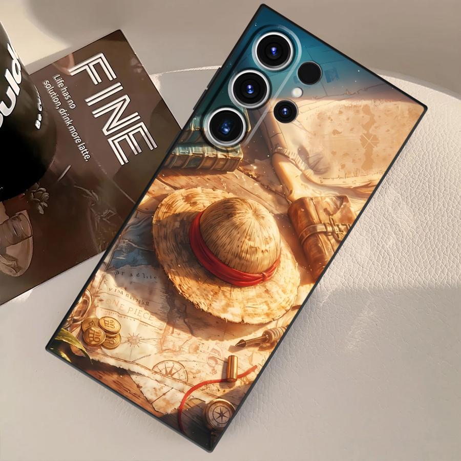 

Luffy Zoro Cartoon Case for Samsung Galaxy S21 S22 S9 S20 S24 Plus S23 FE S25 Ultra Funda Phone Cover Galaxy S10e