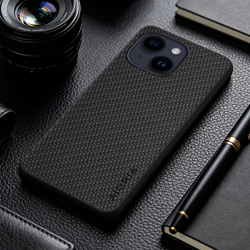 Phone Case: New Fashion Phone Case for iPhone 15 14 13 Pro Max Plus Business Casual Faux Synthetic Leather Phone Cover