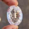 CERTIFIED Flawless 76 Ct Oval Shape White Montana Sapphire Loose Gemstone