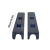 2pcs Ergonomic 60° Angle Knee Mat Stable Support Crawling Cushion Knee Pad Mat  Household Chores