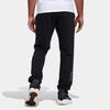 adidas Embroidered Logo Drawstring Joggers Men Bottoms Black HH8948
