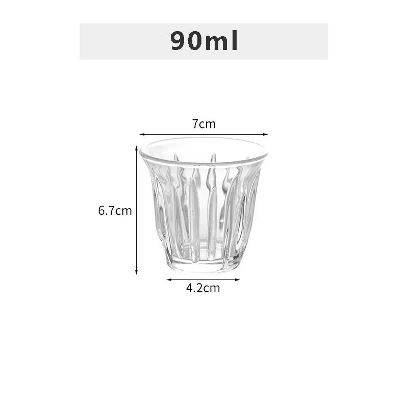 

Термостойкая стеклянная чашка прозрачная ручная для кофе латте капучино кружка виски чай молоко пиво коктейльная чашка для барных аксессуаров
