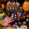 Luminous Pumpkin Lantern Brooch for Kids - Halloween Costume Accessory & Decoration