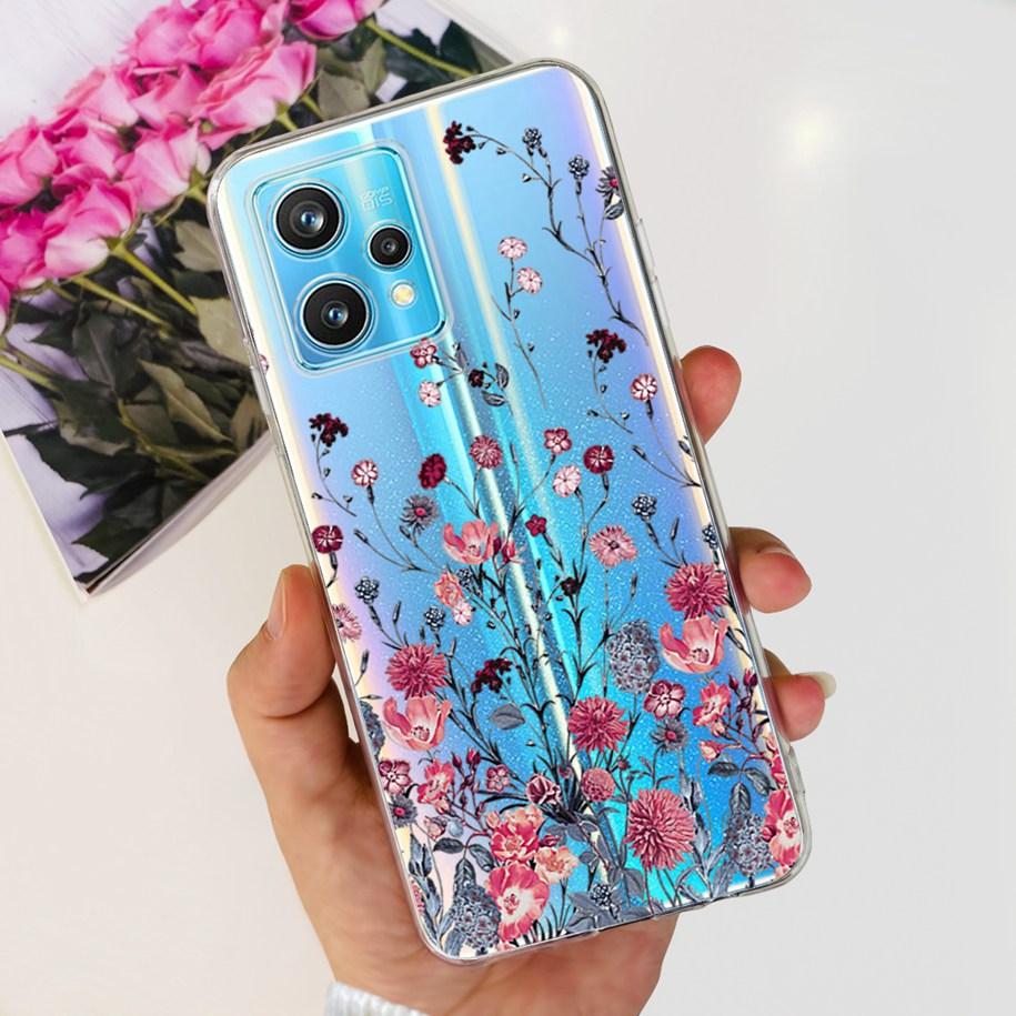For OPPO Realme 9 Pro Plus 5G Case RMX3392 Fashion Butterfly Silicone Soft Cover For Realme 9 Pro+ Case Realme9 Shockproof Funda