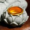 Klidní Buddhové Kamenná socha s držákem na čajovou svíčku a kadidlo Meditační sedící Buddha Soška Figurka Dekorace