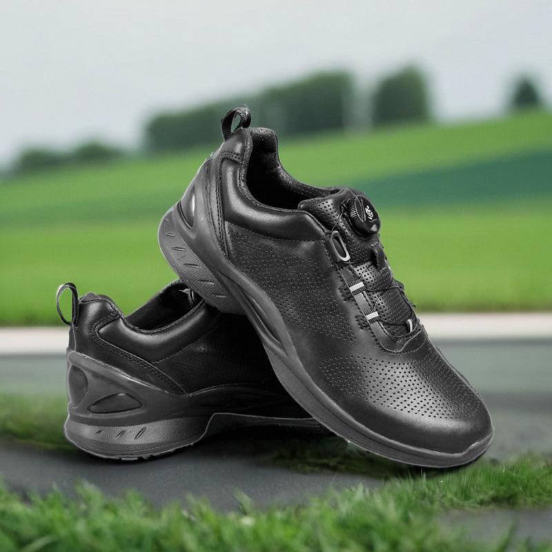 

New fire preparedness shoes cowhide sports shoes inside and outside full leather training shoes outdoor breathable casual shoes wear-resistant 36/230 [shoe size]