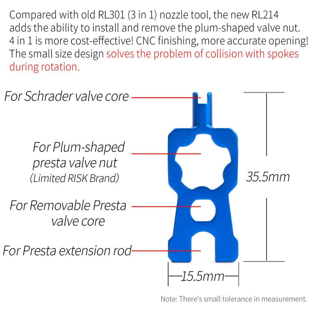 American French Valve Tubeless Valve Core Remover Removal Tool Gas Valves Tools Disassembly Tackle