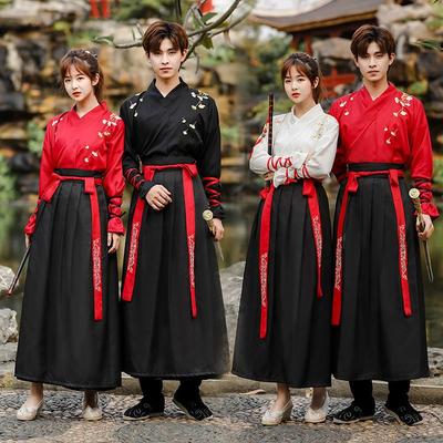 Чоловічий Ханфу в китайському стилі, Гарний лицар для жінок, Повсякденні костюми