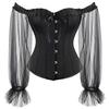 JYL Lace Long Sleeved Women's Court Shaping and Body Shaping Chest Top