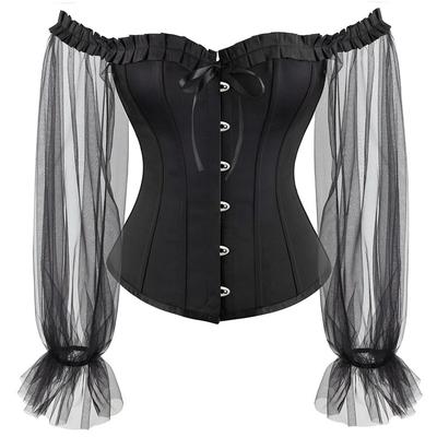 JYL Lace Long Sleeved Women's Court Shaping and Body Shaping Chest Top
