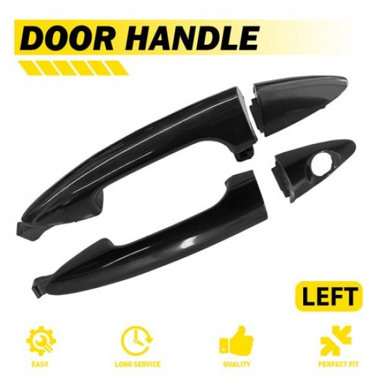 Front Rear Side Outer Left Exterior Door Handle Fits 2012-2017 Hyundai Accent