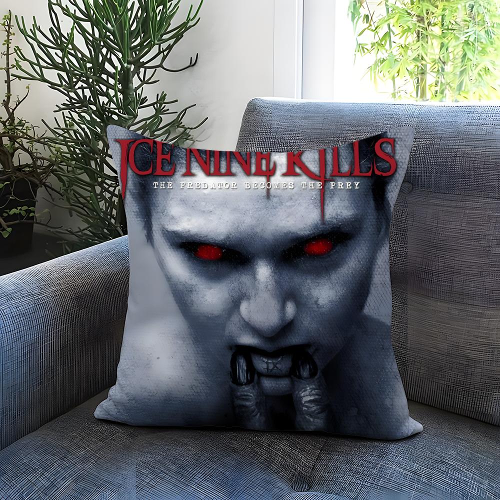 Hot Iice Nine Killses Cushion Cover Comfortable Reversible Pillow Cover Ideal for Car Sofa Bedroom  Beyond