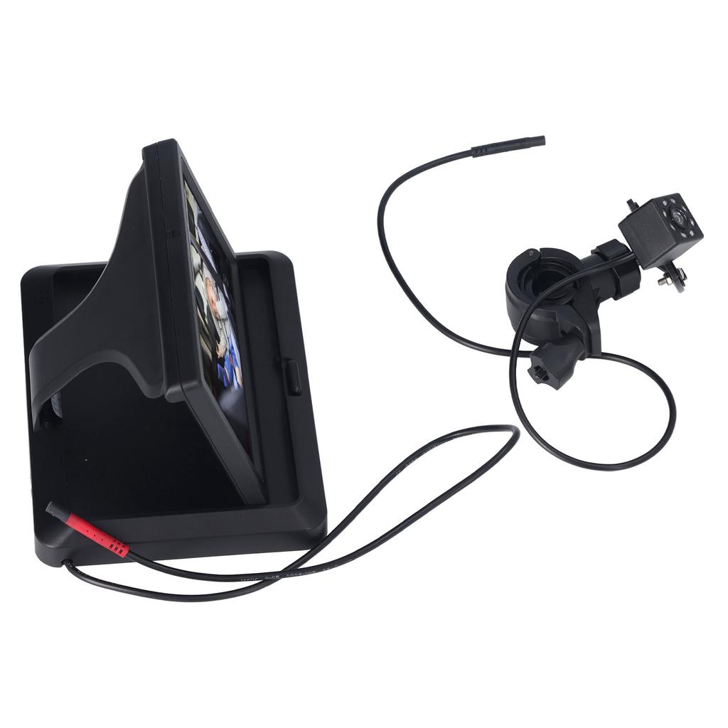 Baby Autokamera Einstellbar Klar Hell Weitwinkel Rückwärtsgerichtete Sitzkamera für Kleinkind 4,3in