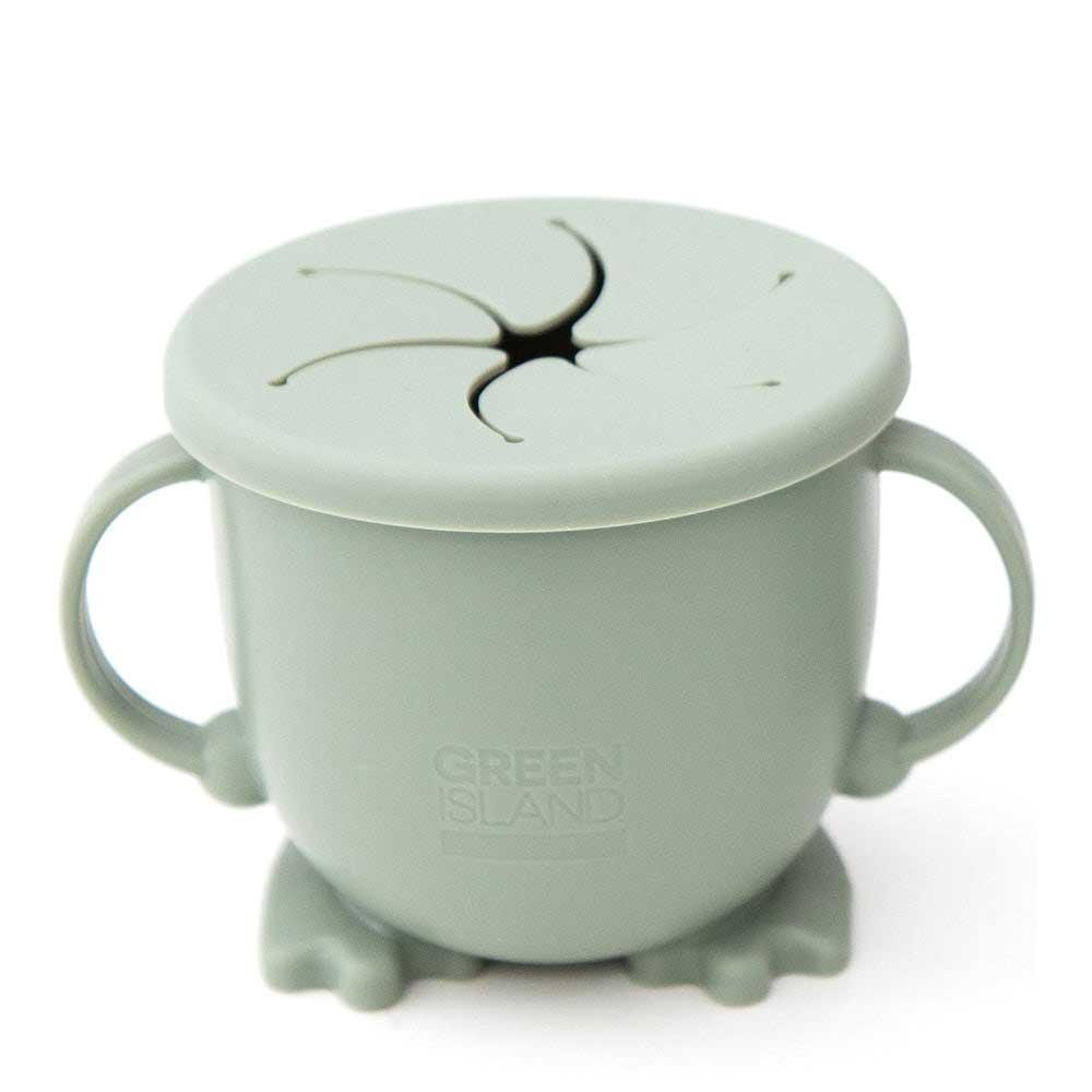 Tazza per snack in silicone per bambini - 5 colori disponibili