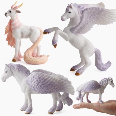 Einhorn Modell Spielzeug Simulation Tier Modell Spielzeug Legende Pegasus Dekoration