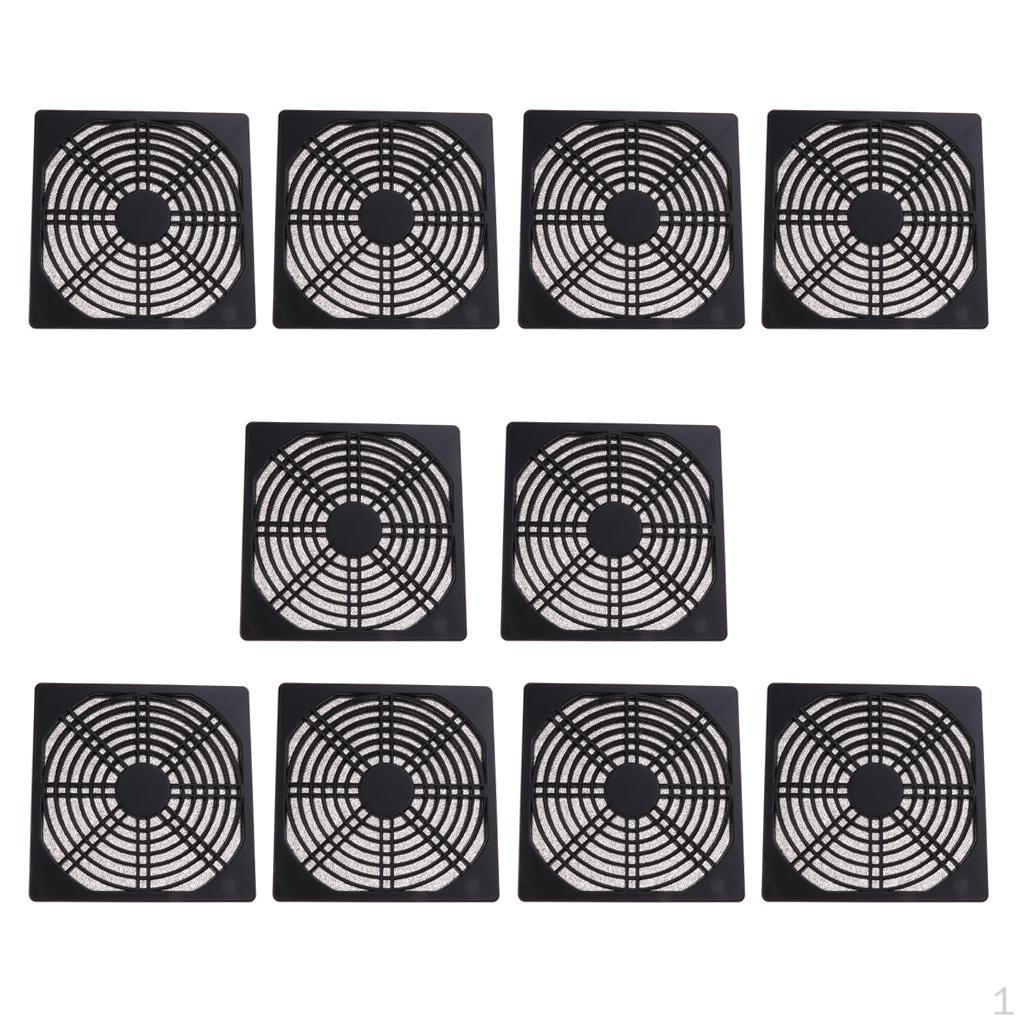 

10x Dustproof Filterable PC Cooler Filter Mesh 12cm