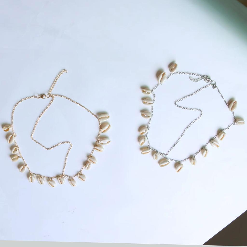 Stylish and Simple Fringed Bohemian Ethnic Shell Pendant Headband, Headband, Holiday Travel Headgear