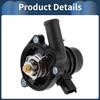 Car Thermostat Inner Engine Coolant Thermostat Housing Assembly No.55593034 for Chevrolet Cruze 11-15 for Buick Encore 2013-2021 Plastic Black