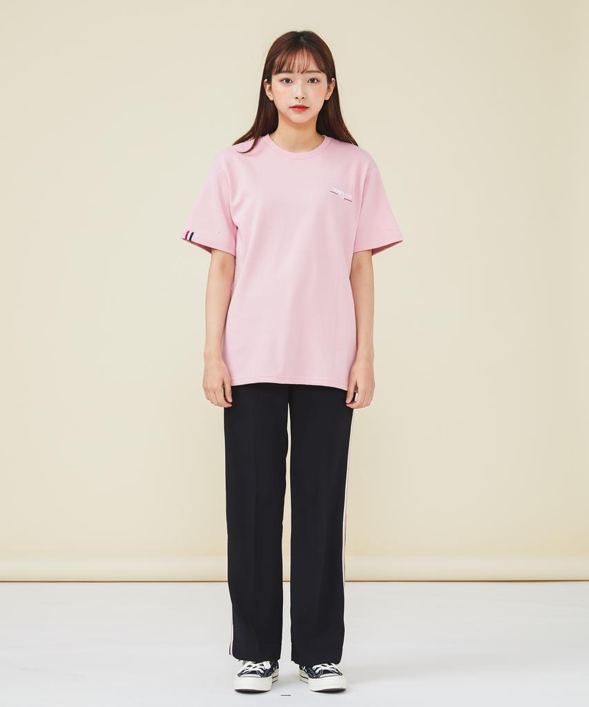 Teulaebeul237 Signature Short Sleeve (Pink)
