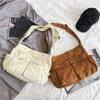 Sacs à bandoulière en toile de grande capacité pour femmes, sac de loisirs ou de voyage en Denim souple et solide, à la mode, paquet d'hiver 2020