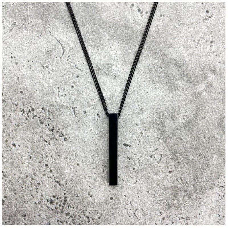 Fashion Simple Necklace Cold Wind Elegant Hip Hop Geometric Pendant Long Necklace