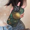 Luxury B-Bitcoin For IPhone 16 15 14 16E 13 12 11 Pro Max Plus Phone Leather Case