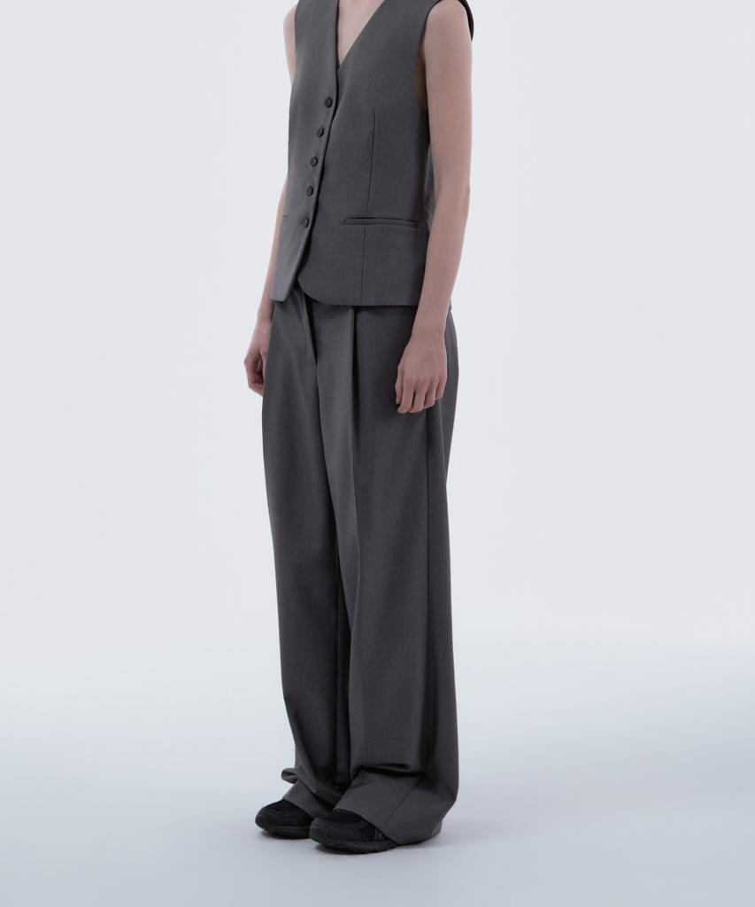 Mausolleum Lydia Suit Wide Pants - Gray