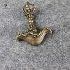 Nepal pure copper handmade elephant head down demon vajra pestle Desk Decorations Tea Pets Ornaments Brass Paperweight Crafts
