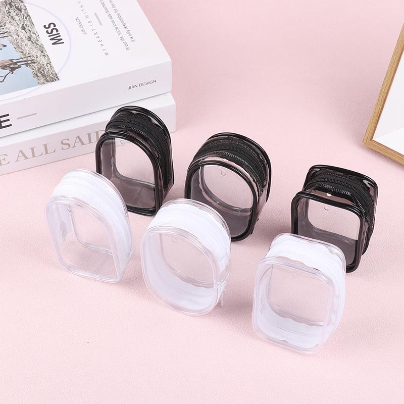 Mini Anime Doll Display Bag Transparent Coin Purse Pouch Organizer Case Wallet Key Lipstick Earphone Storage Bag