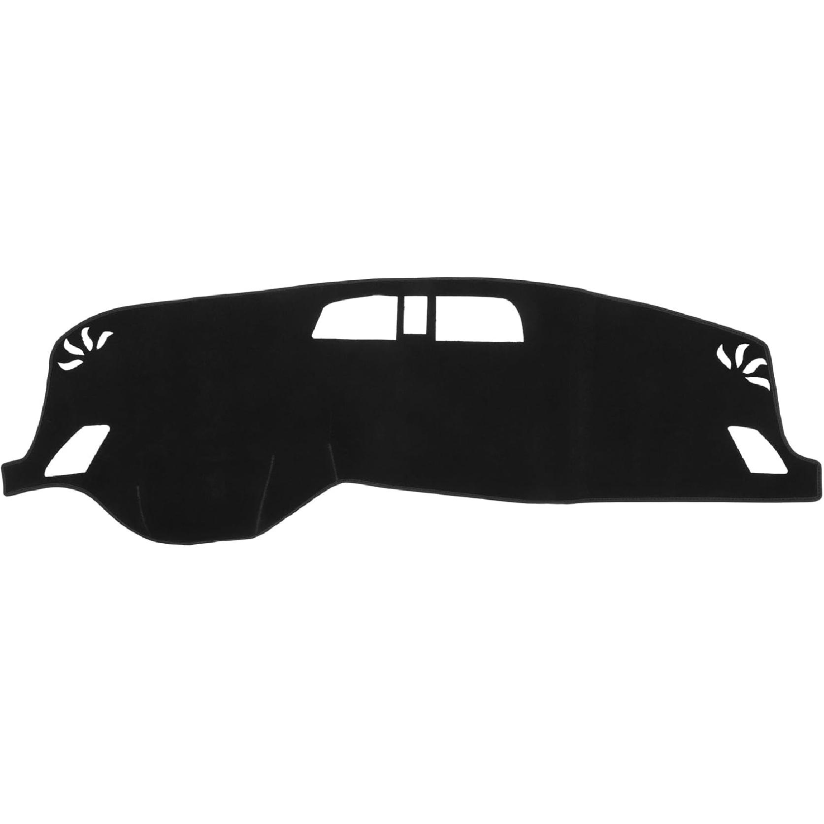 Dashboard Cover Compatible for Mitsubishi Outlander 2023, Non-Slip Polyester Black Dash Cover Mat Dash Board Protector Cover чёрный