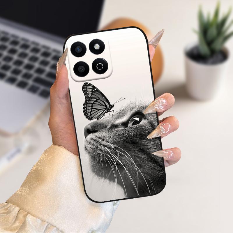 For Honor X7c 4G Cases 200 Smart 5G TPU Silicone Soft Phone Cover For Honor Play 60 Plus Play9T 9T Protective Bumper Funda Capa