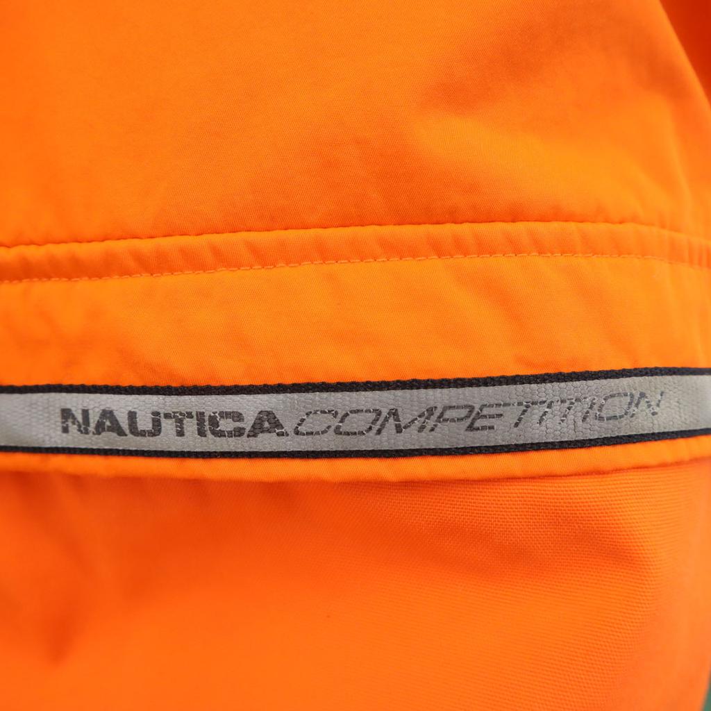 NAUTICA Jacket XL Orange Mesh lining Men's Used