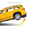1/24 Toyota Sequoia SUV Simulation Alloy Car Model Diecast Metal Off-Road Vehicles Car Model Sound and Light Boys Toy for Children Gift