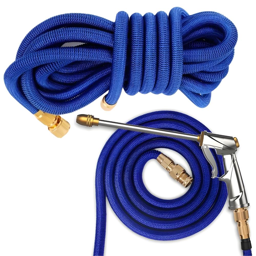 Garden Hose, Flexible, Irrigation, Gun, Connectors, Sprinkler, 45m