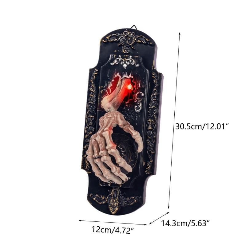 Motion Activated Halloween Doorbell with Mist Spray Enhance Safety and Fun for Home