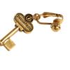 Dsquared2 Key-Pendant Clip-On Single Earring Men Earrings Gold Brass ERM007837200001F009