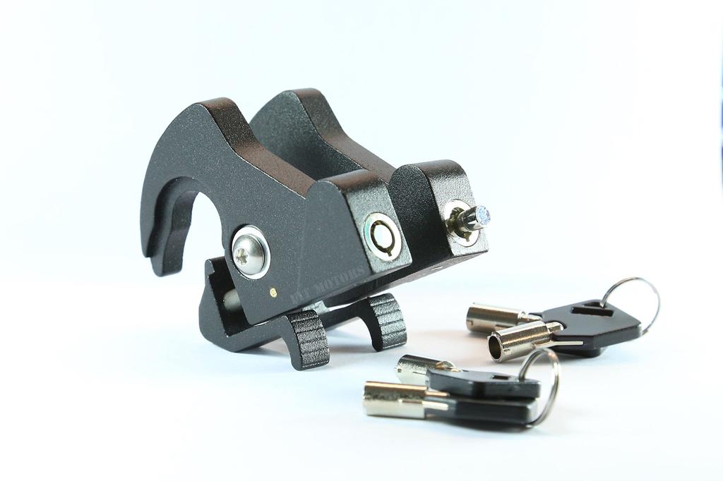 Lock Removable Rotary Docking Latch for Harley Davidson Sissy Bar Luggage Rack