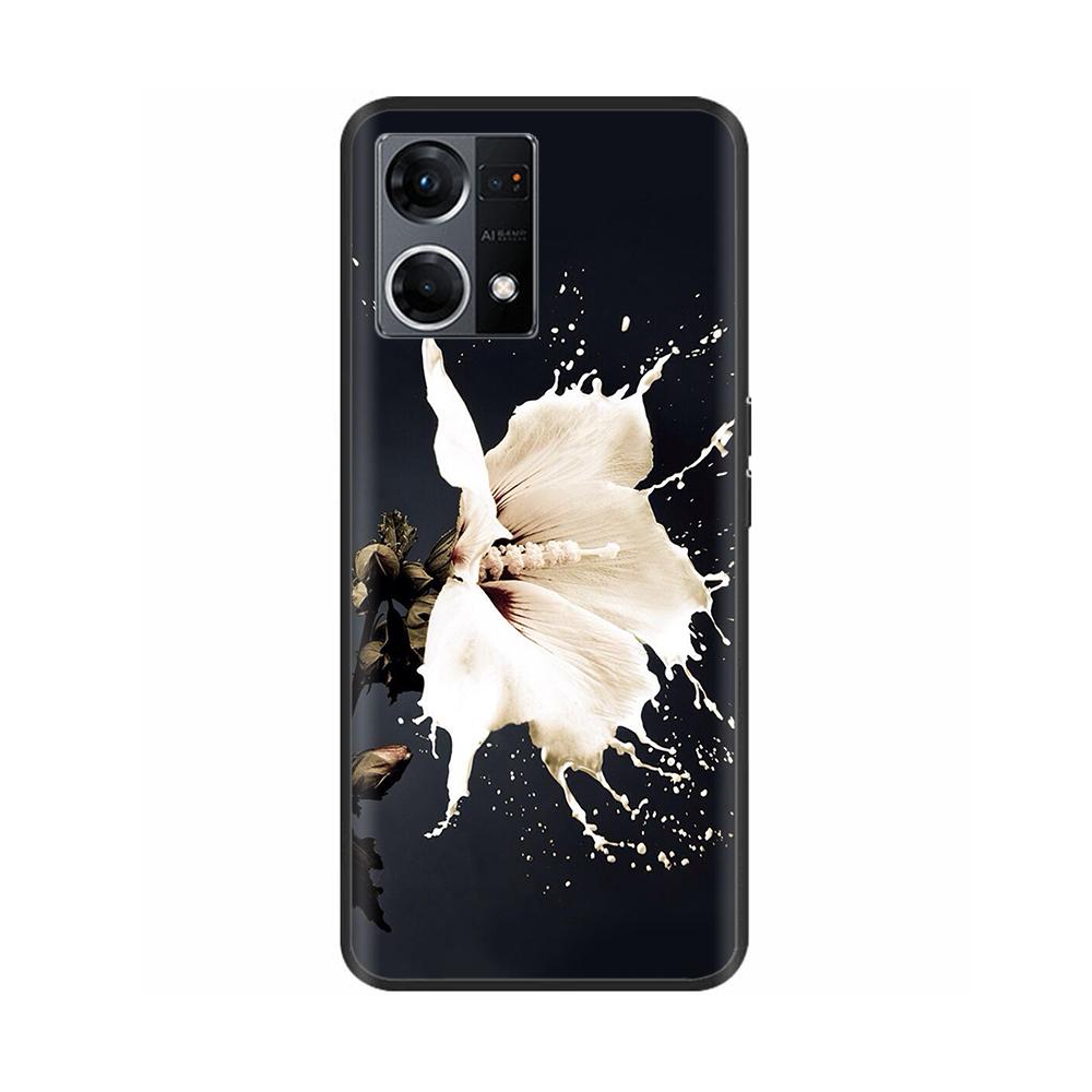 For Oppo F21 Pro CaseTPU Bumper Soft Silicone Bumper Back Phone Cases for OPPO F21 Pro Reno 7 Reno7 4G Case Cover Fundas Coque