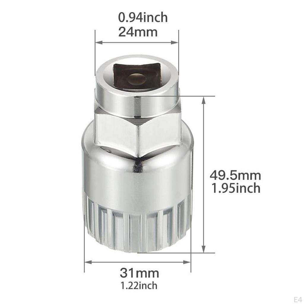 Outil de retrait du boîtier de pédalier pour l'entretien du VTT