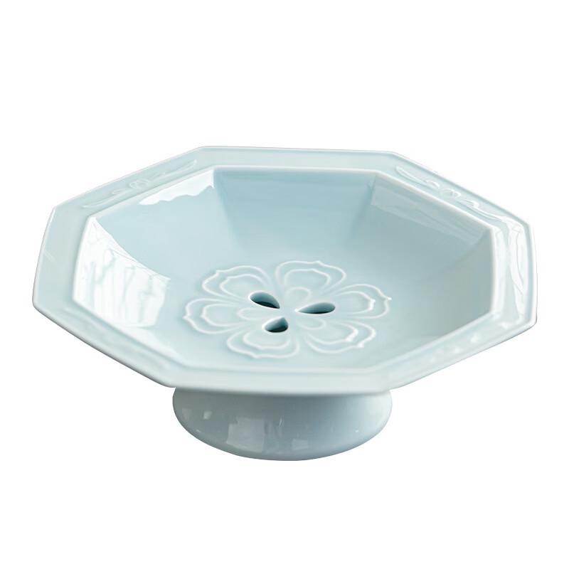 Ruhan Zen Ceramic High-Footed Draining Plate