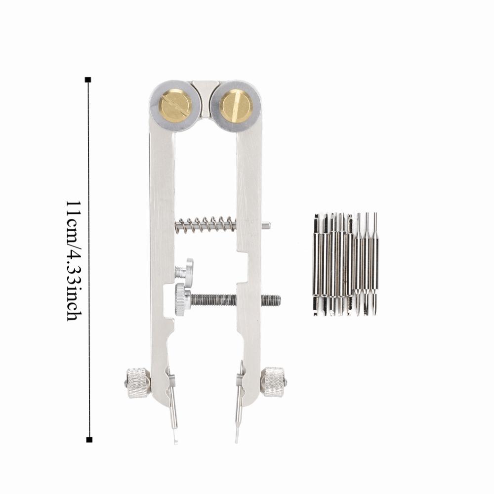 Silvery Spring Bar Tool Alloy Steel Watch Repairing Tool Watch Band Pliers Watch Band Removal