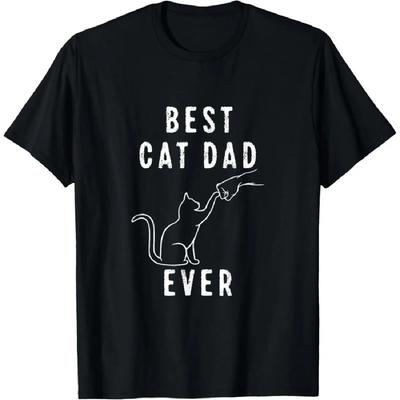 Cel mai bun Tată de Pisici din Toate Timpurile Tată de Pisici Paw Fist Bump Meow Tricou Pisică