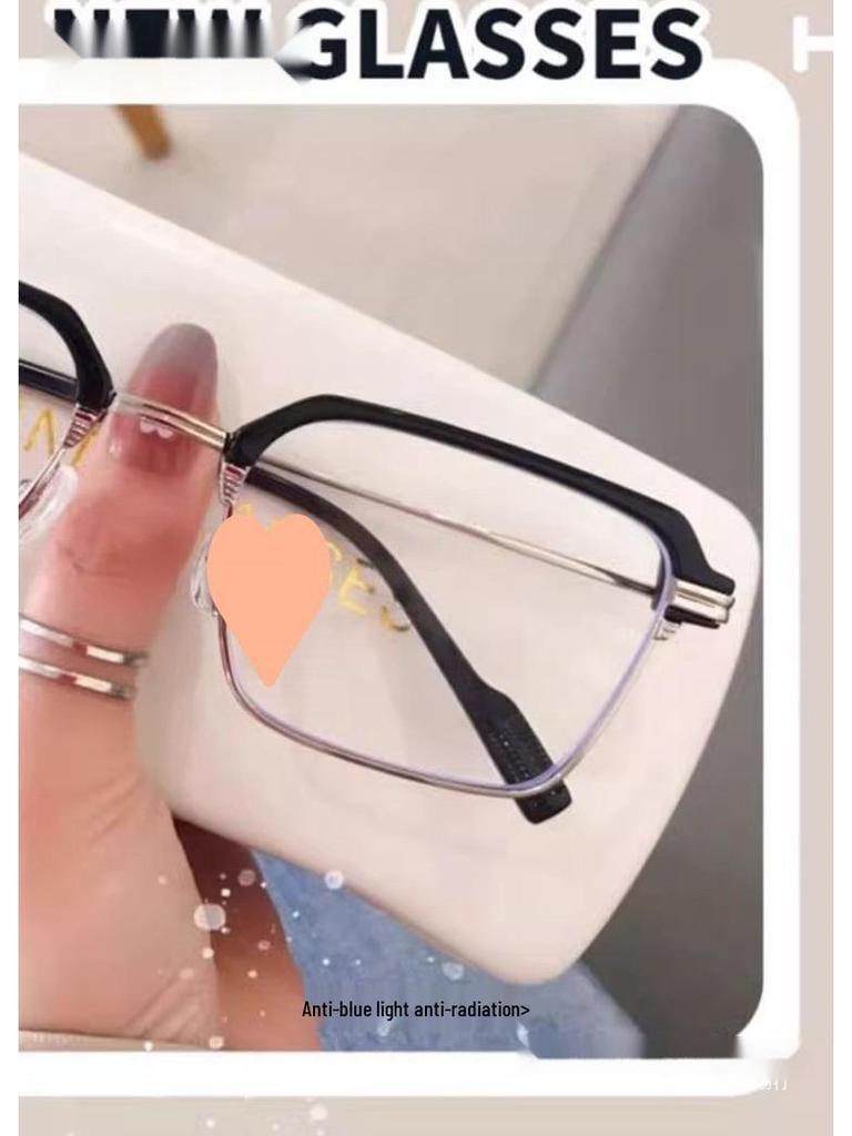 Great White Shark Anti-Blue Light Reading Glasses for Middle-Aged and Elderly - High-Definition Fashion 2024 Model with Free Shipping