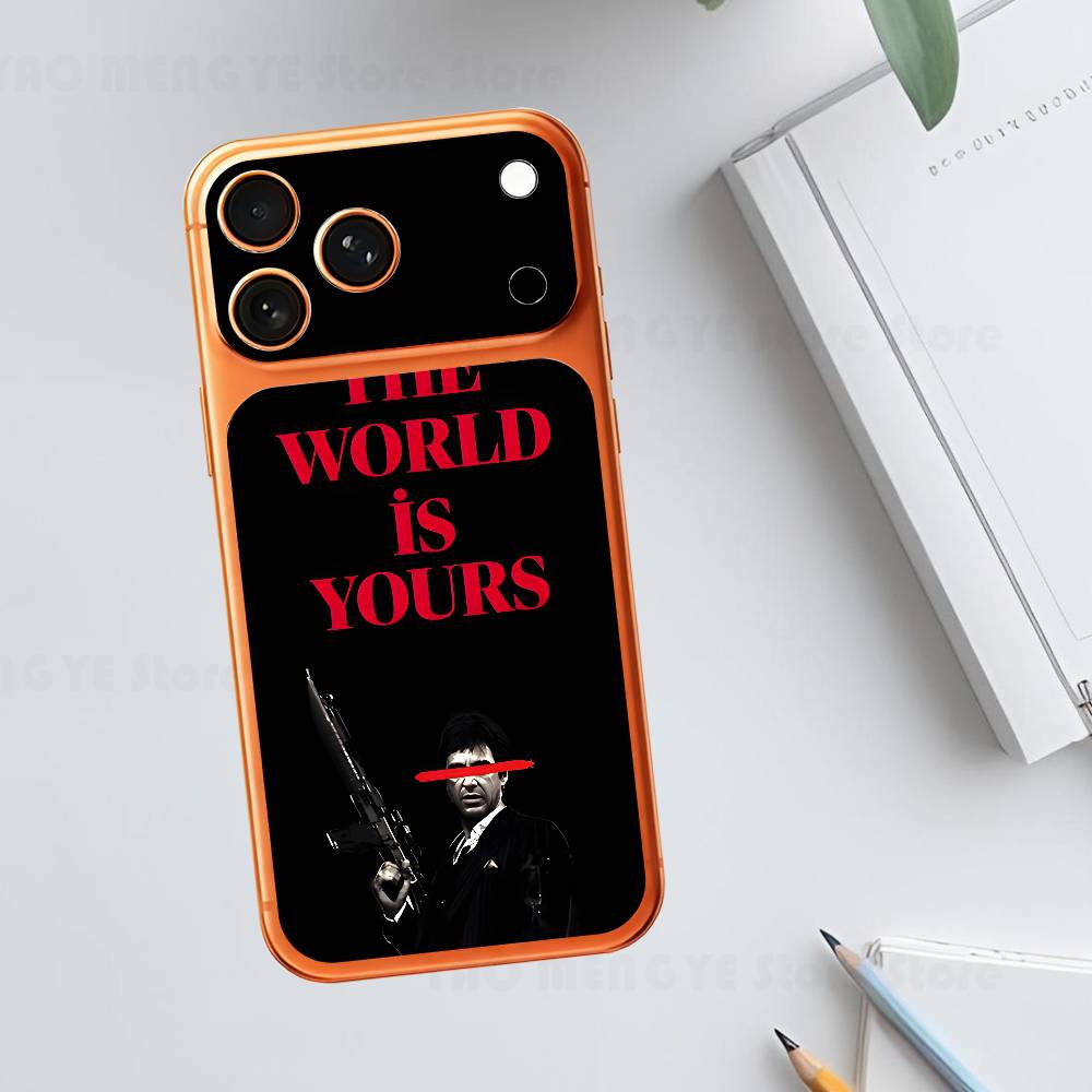 

Scarface Film For IPhone 17 Pro ProMax Full Back Cover Decal Wrap Skin Rear Protective Sticker Film iPhone17promax