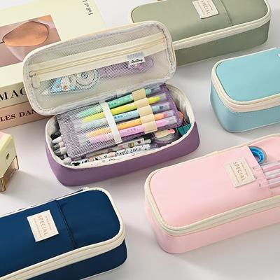 Kawaii Pencil Cases Large Capacity Pencil Bag Pouch Holder Box For Girls Office Students Organizer School Stationery Supplies